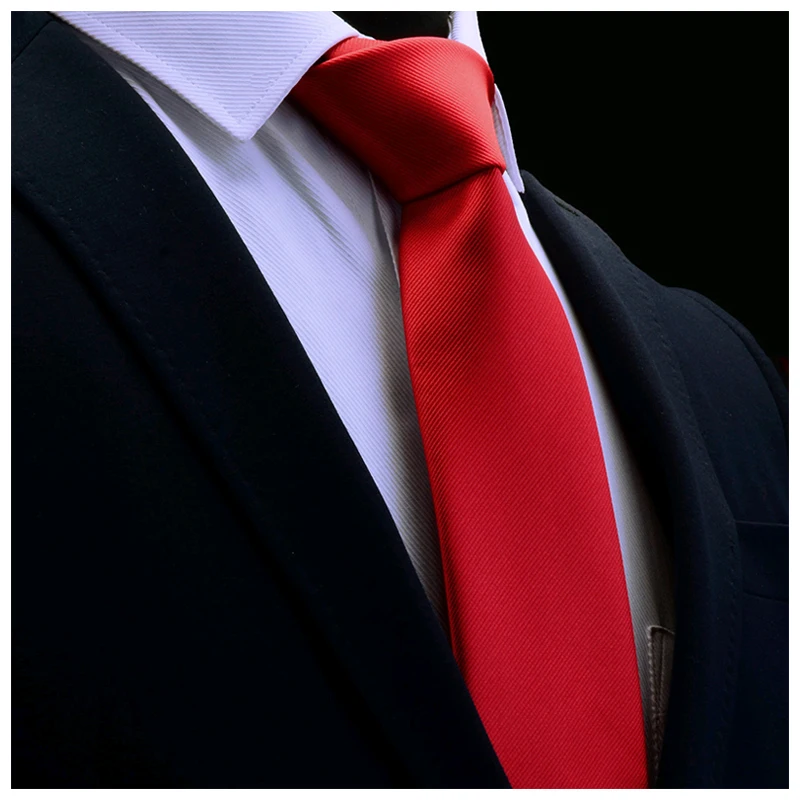 

JEMYGINS Design Classic Mens Tie 8cm silk Jacquard Necktie Solid Green Red Black Ties For Man Business Wedding Party Gift