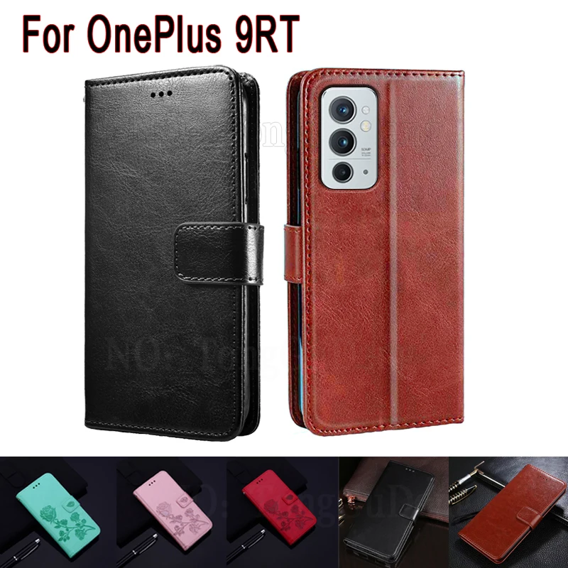 

Stand Etui For OnePlus 9RT Case MT2110 Flip Wallet Leather Magnetic Card Phone Protectiv Book For OnePlus 9 RT Cover Hoesje Capa