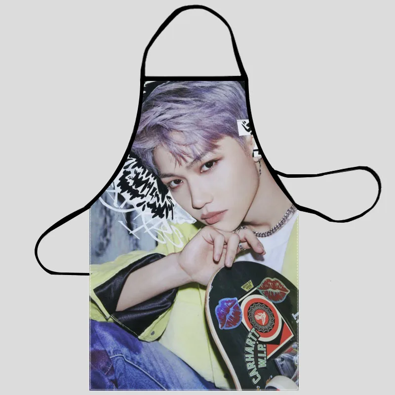 

Stray Kids FELIX Aprons For Women/Men Oxford Fabric Cleaning Pinafore Home Cooking Accessories Apron 50X75cm68X95cm