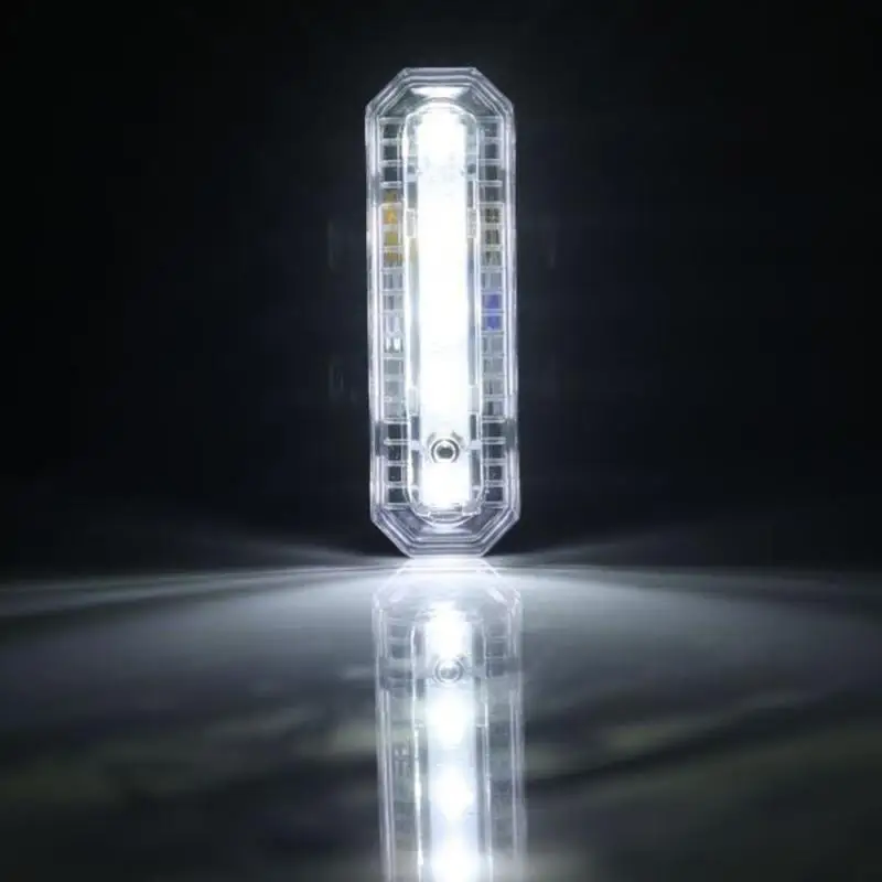 Новый USB Перезаряжаемые велосипедный светильник горный велосипед хвост на