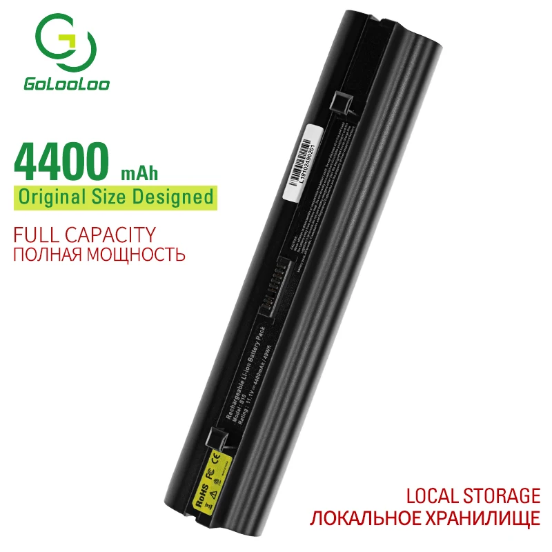 4400 мАч ноутбук аккумулятор для Lenovo IdeaPad S10 S10C S10E S12 S9 S9E L08S3B21 L08S6C21 45K127 45K1275 45K2177