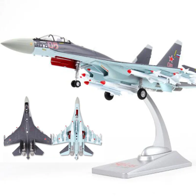 

1/72 scale Soviet Union Navy Army Su35 fighter aircraft Russia airplane models adult children toys for display show collections