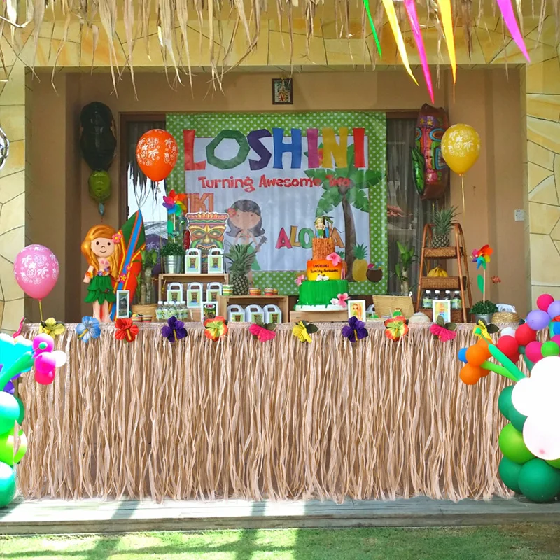 Гавайи Стиль пляжные вечерние скатерти с юбкой пачкой для гостиницы одежда