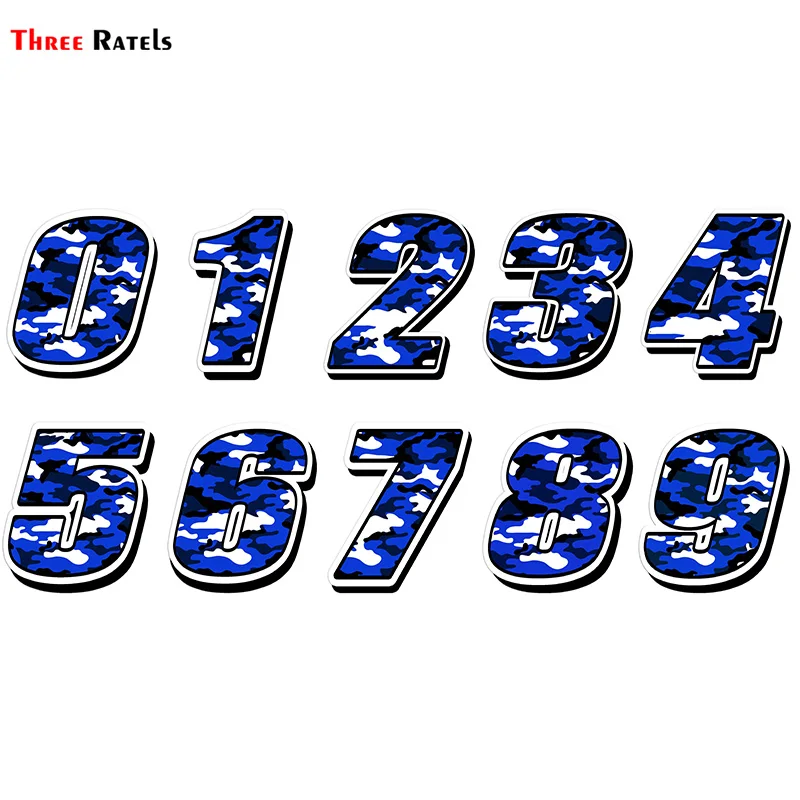 Three Ratels FTC 873 # Автомобильный Стайлинг гоночный номер Мотокросс автомобильная