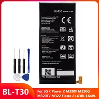 original phone battery bl t30 for lg x power 2 m320f m320g m320tv m322 fiesta 2 l63bl l64vl replacement batteries 4500mah