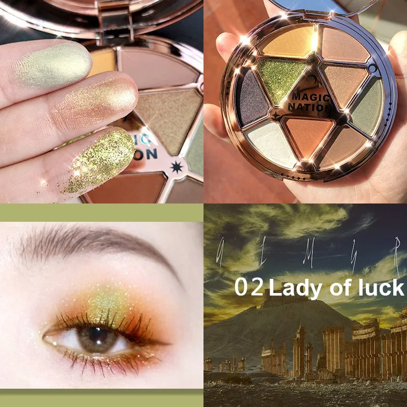 Тени для век 9 цветов стойкие водостойкие тени быстросохнущие матовые