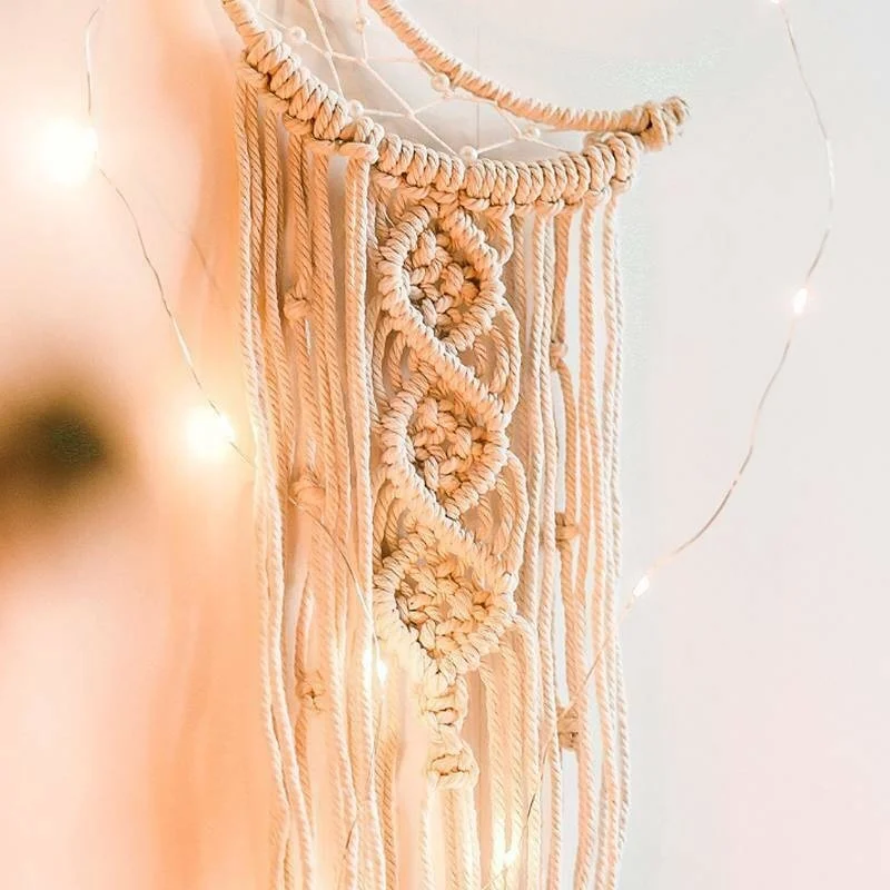 

Tapestry Macrame Bohemian Wall Hanging Tapestry Woven Handmade Craft Art Home Decor Wall Tapestry Boho Decor Wall Hanging