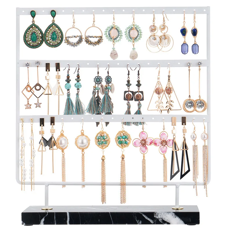 

Metal Jewelry Storage Stand Necklace Rack Ornaments Display Stand Shopping Earring Stand Jewelry Display Props