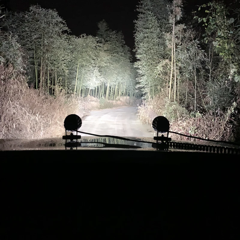 СВЕТОДИОДНЫЙ АВТОМАТИЧЕСКИЙ головной светильник 4x4, аксессуары, магнит, капот на крышу, внедорожный Точечный светильник, 12В 24В, автомобильный Грузовик, светодиодный бар, рабочий светильник для джипа, внедорожника