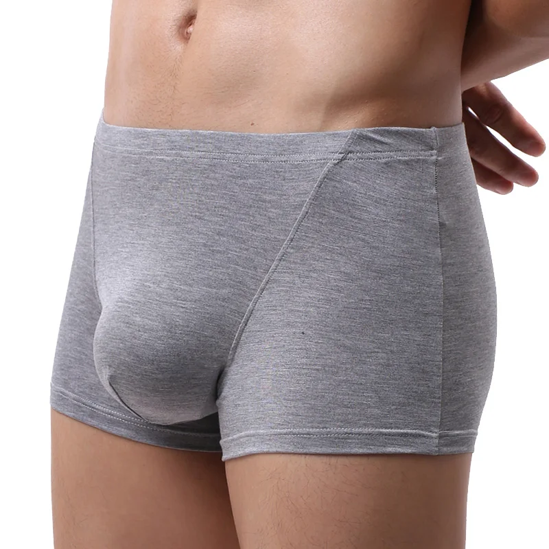 

Боксер Для мужчин нижнее белье Для мужчин s трусики мягкое бамбуковое волокно мужские трусы брендовые Homme, фирменные сексуальные боксера u-т...