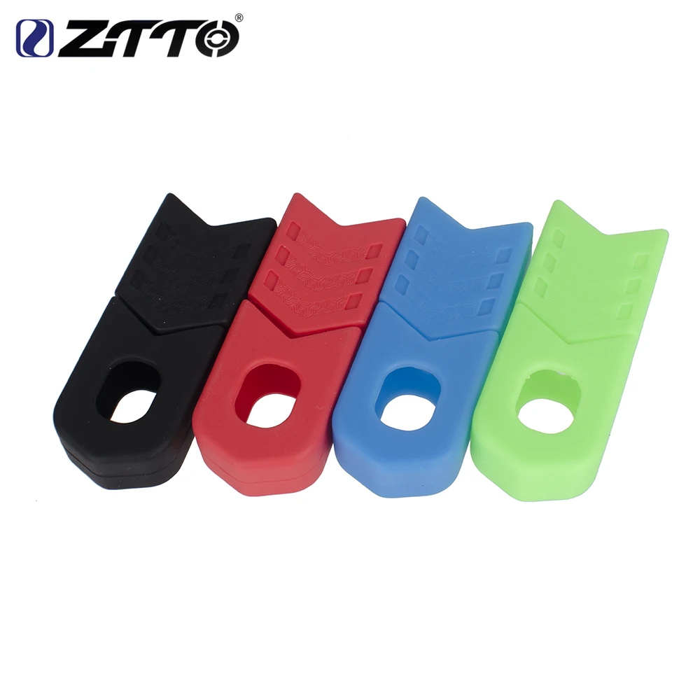 ZTTO 4pcs MTB Road Bike Crank Arm Protector Fixed Gear Carbon Crankset Silicone Gel Cover Protective Sleeve Bicycle Boot XX1 XO - купить по