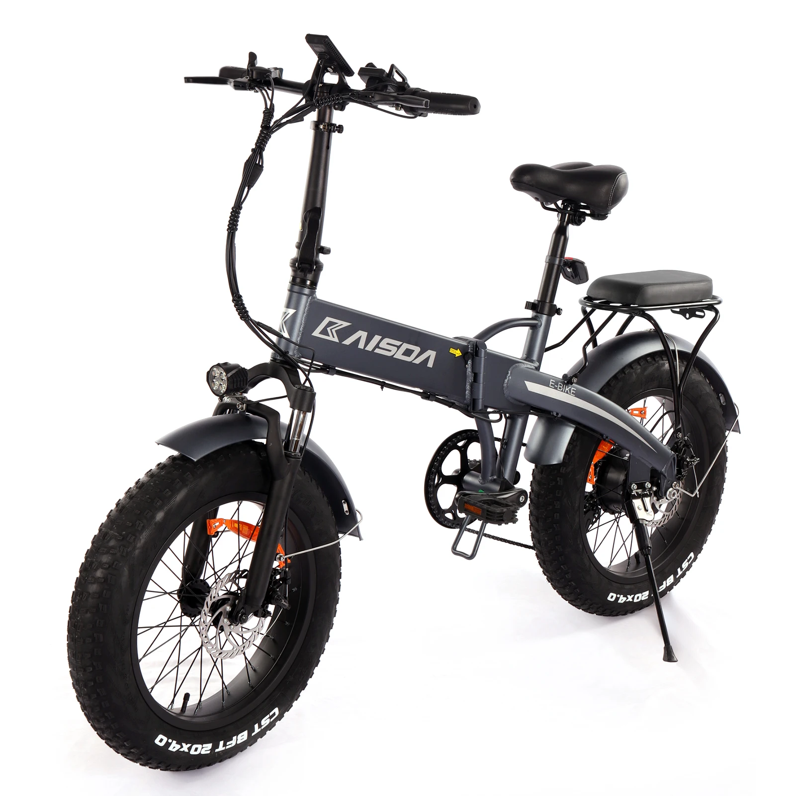 

Складной электрический велосипед с толстыми шинами 20*4,0, фотоэлектрический велосипед с мощностью 48 В, 10 А · ч, 500 Вт, с поддержкой питания 35 км/...