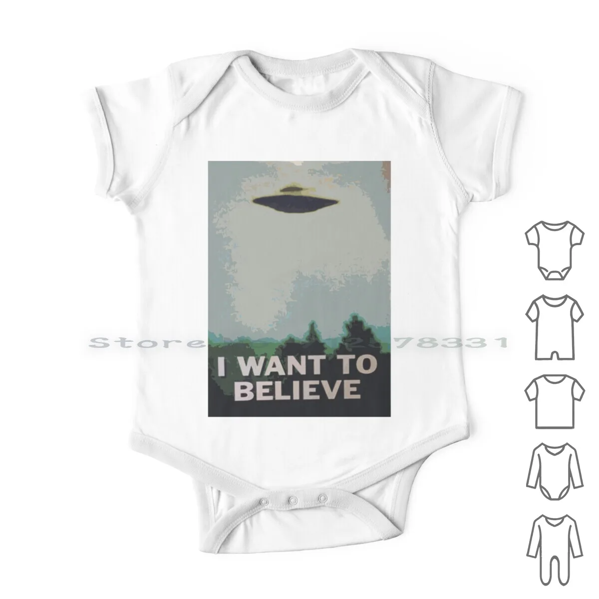 

I Want To Believe-X Files Newborn Baby Clothes Rompers Cotton Jumpsuits Xfiles Agent Fox Mulder The X Files Agent Dana Scully