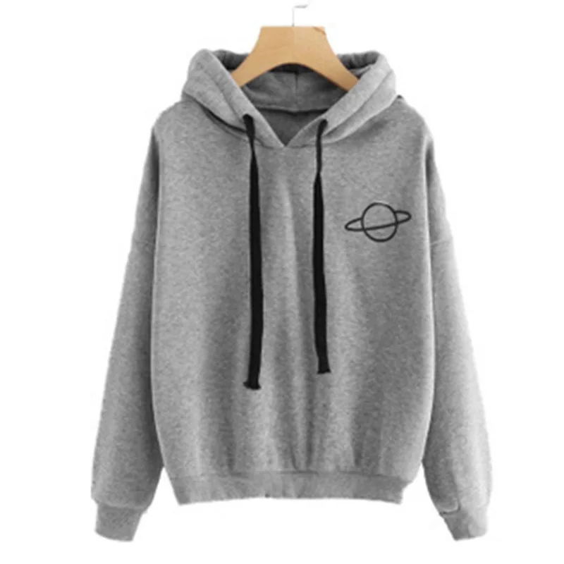 

Solid Long Sleeve Hoodies 2021 Spring Autumn Fashion Patchwork Drawstring Line Print Casual Loose Plus Size 5XL Women's Pullover