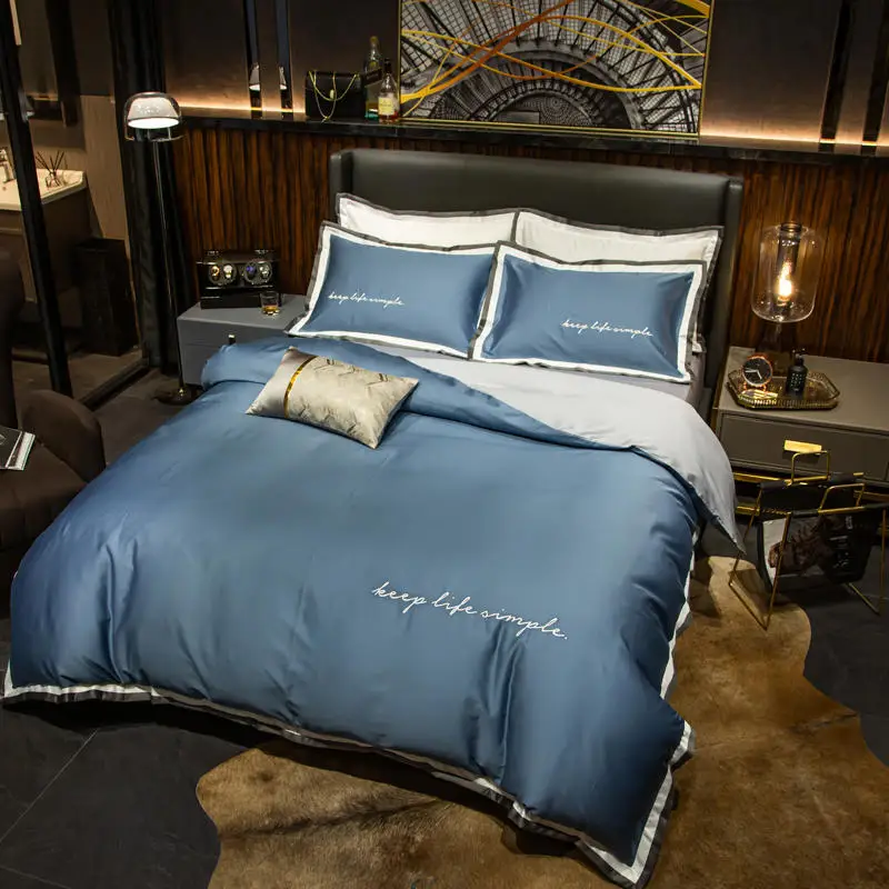 LuxurySolid постельного белья Стёганое одеяло/пододеяльник постельное белье без