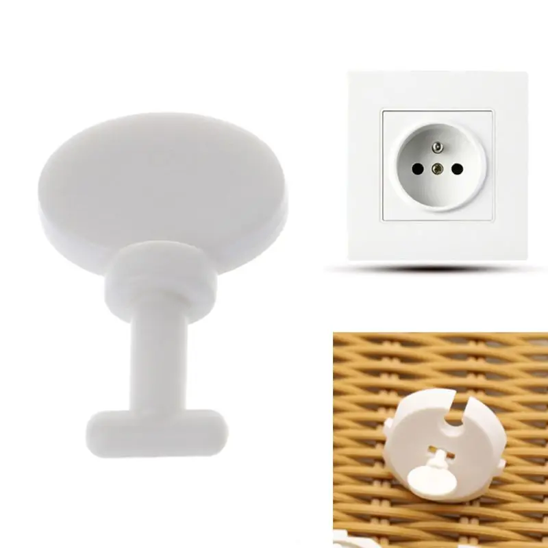 12 Uds franc&eacute;s enchufe est&aacute;ndar funda protectora para enchufe y 3 uds llave de Socket protecci&oacute;n para beb&eacute; ni&ntilde;o seguridad Kit de Cuidado de Ni&ntilde;os-1