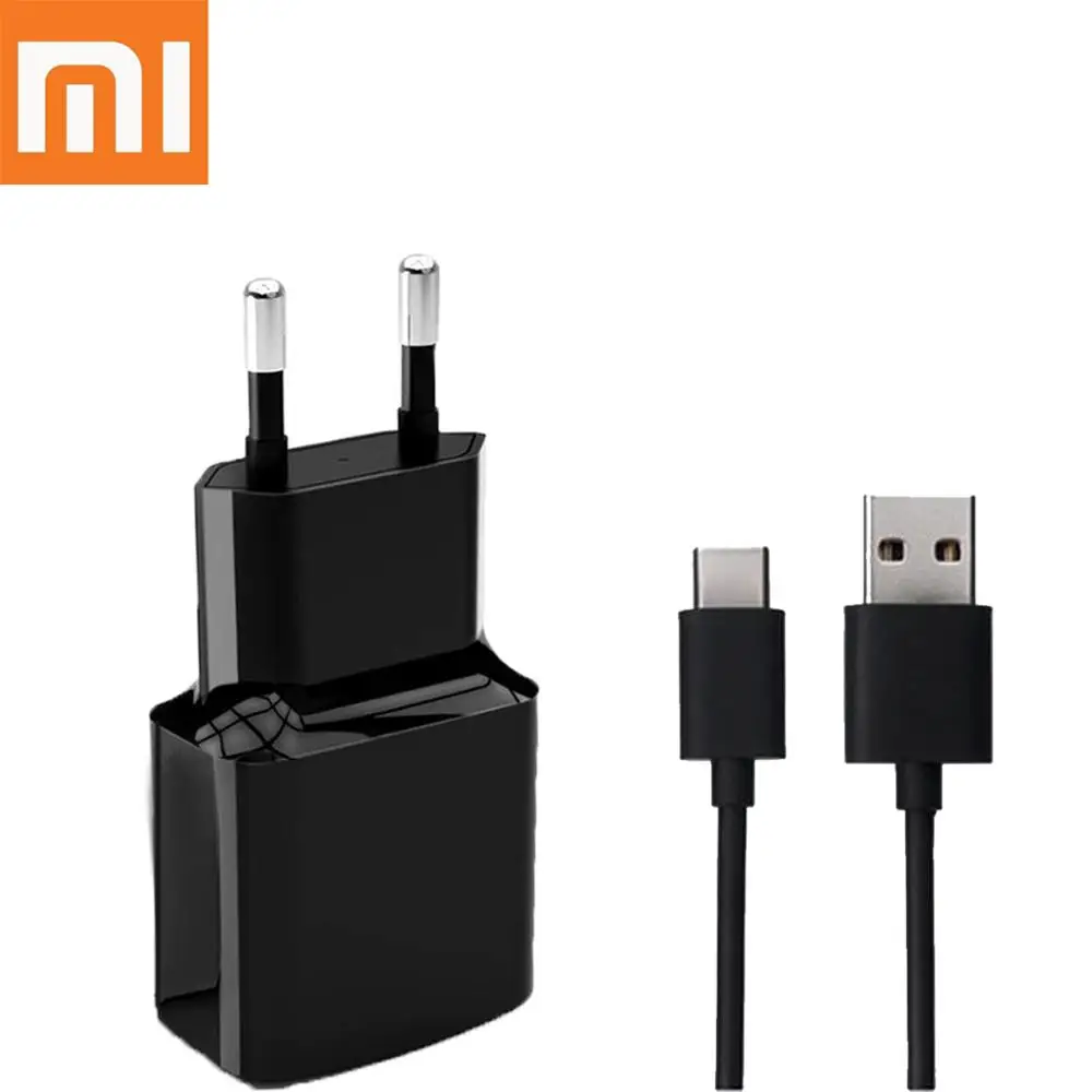 Зарядное устройство xiao mi redmi note 8 pro QC3.0 usb type c быстрая зарядка 18 Вт адаптер ЕС для 9 9T