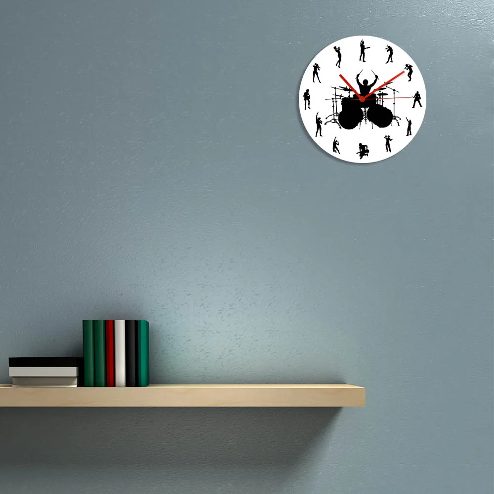 Шарпей Wall Art декоративные акриловые бульдог настенные часы подарки для любителей