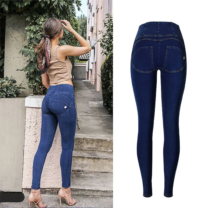 LORDLDS Women Jeans High waist Push Up Skinny Black Blue Denim Pencil Pants trousers Casual Clothing for women 2019 | Женская одежда