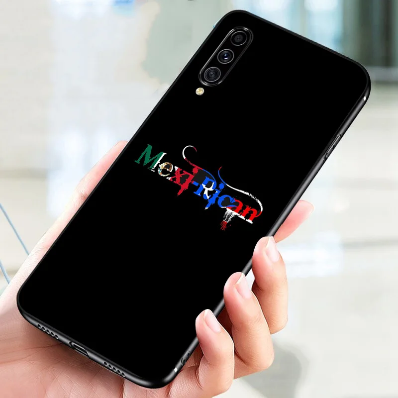 LS128 флаг Мексики черный мягкий чехол для Samsung A6 A7 A8 A9 A01 A02S A03S A10S A20S A30S A40S A50S A70 A11 A12 Plus