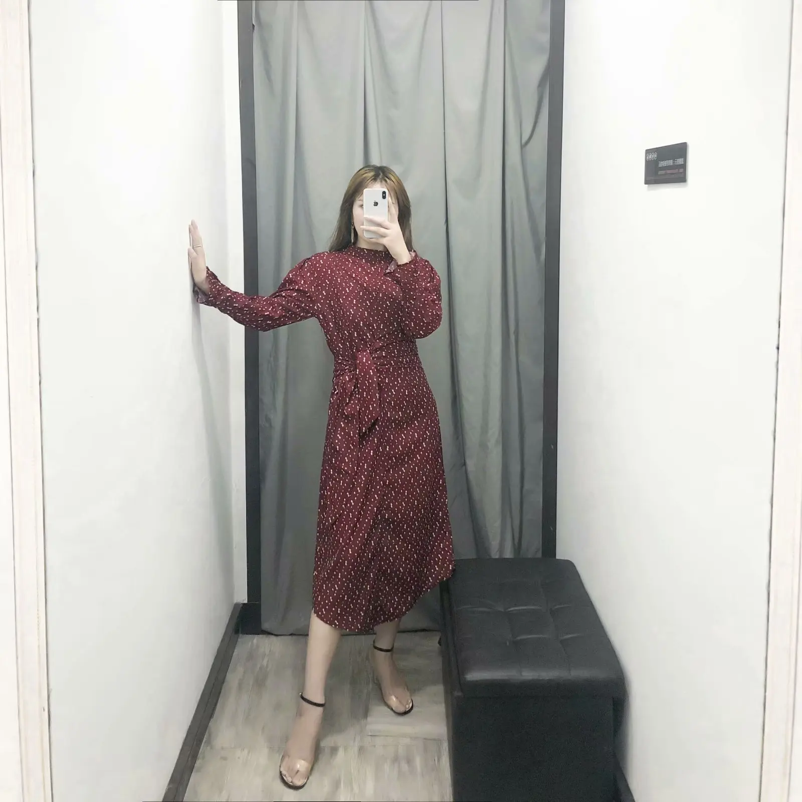 Новая зимняя коллекция 2019 года новая одежда для ранней осени платье средней