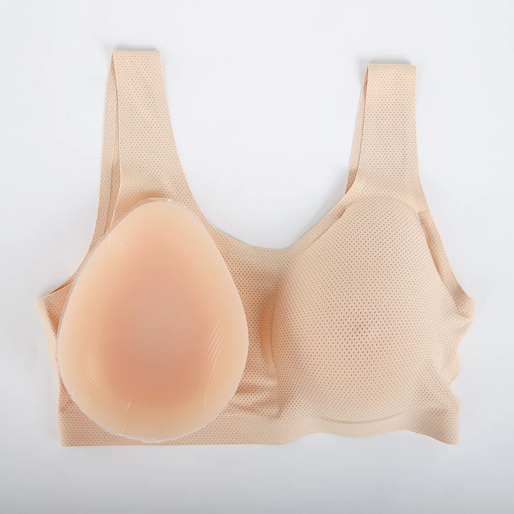 

E cup 1400g silicone fake breast matching bra NEW Artificial Silicone Breast Forms Bra Crossdresser Style Boobs Brassiere