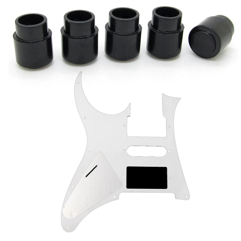 5 шт. гитары колпачок переключателя наконечник пуш-ап сверху шапка черного цвета