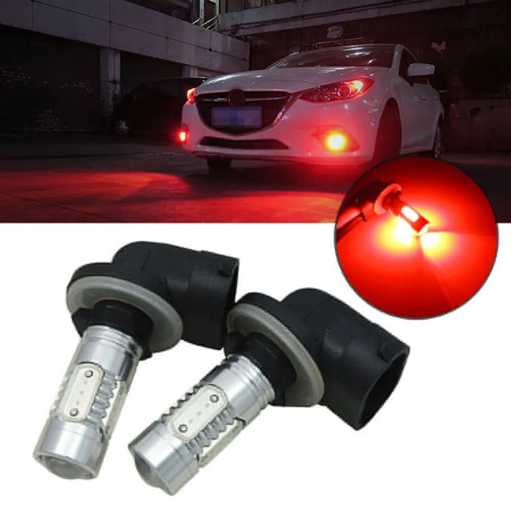 

Parts LED Bulbs Replacement Truck Brilliant Red COB For Car 1000K 12V DC