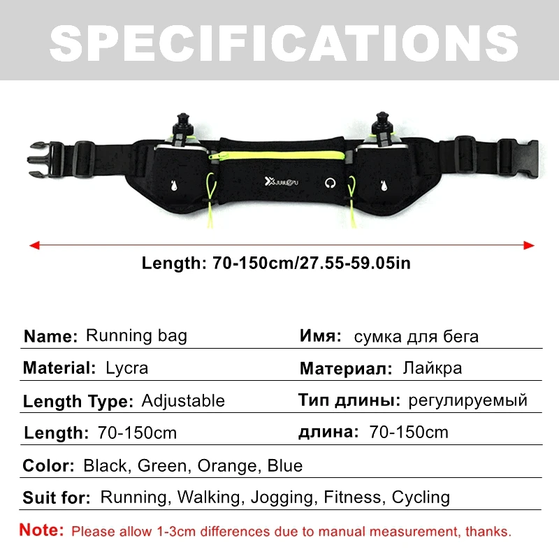 Сумка для пробежки марафона сумка бега Спортивная фитнеса поясная мужчин и