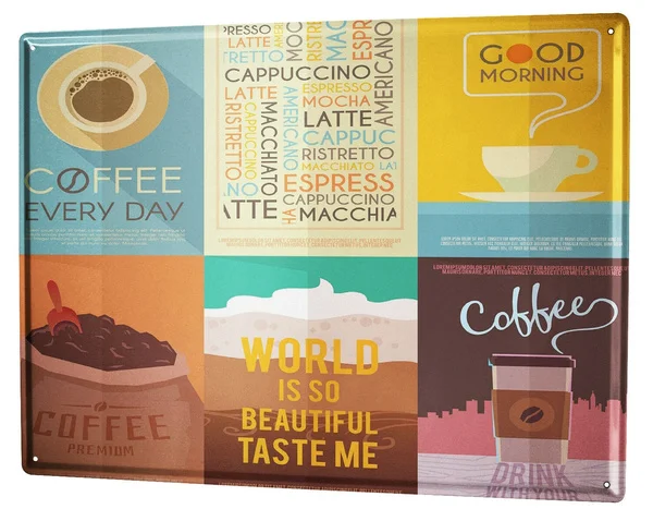 

Tin Sign Fun Kitchen Coffee Coffee Bar Decoration Home Decor