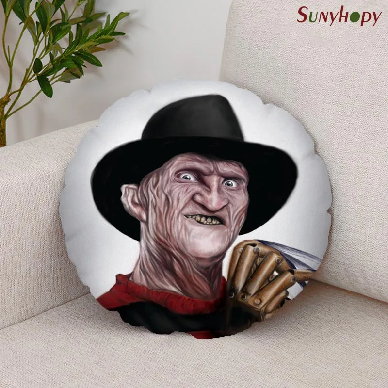 Наволочка круглая из персиковой кожи 40/50/60 см | Дом и сад