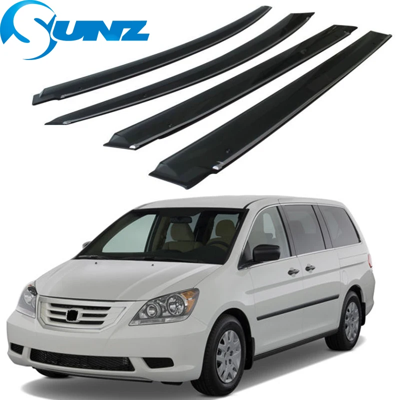 Оконный козырек для Honda ODYSSEY 2006 2008 боковое окно дефлекторы дождевик 2007 SUNZ|Навесы и