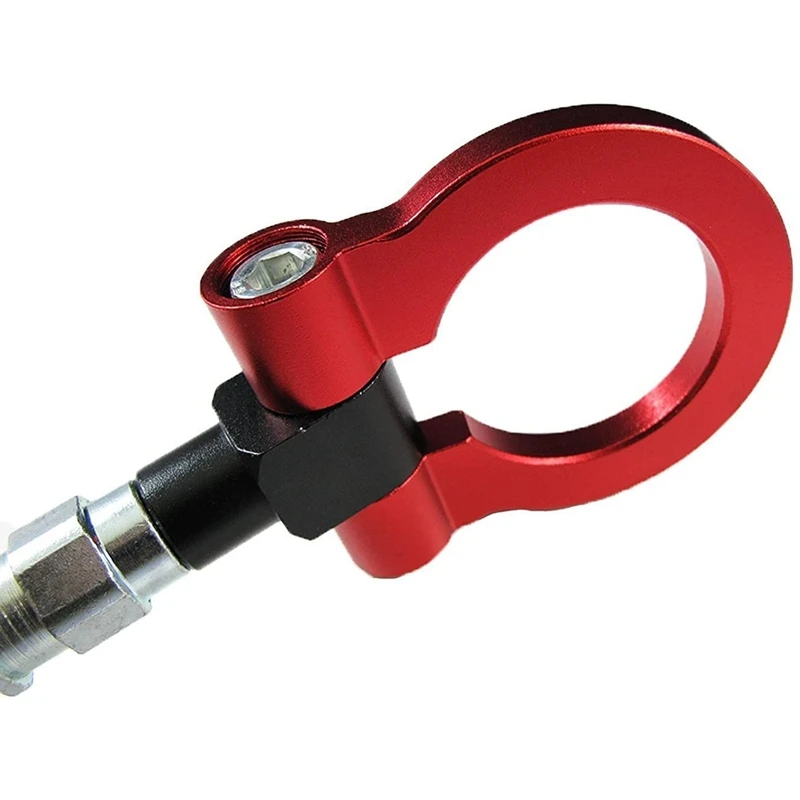 

Racing Aluminum Tow Hook Front Track Tow Hook Car Accessories for Subaru Scion FR-S BRZ Impreza WRX Sti Toyota 86 (Red)