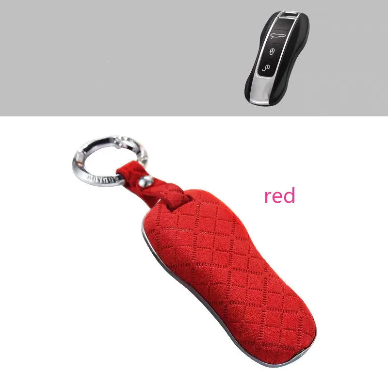 Автомобильная цепь для ключей брелок чехол оцинкованный сплав Porsche Cayenne 958 Macan 911 996