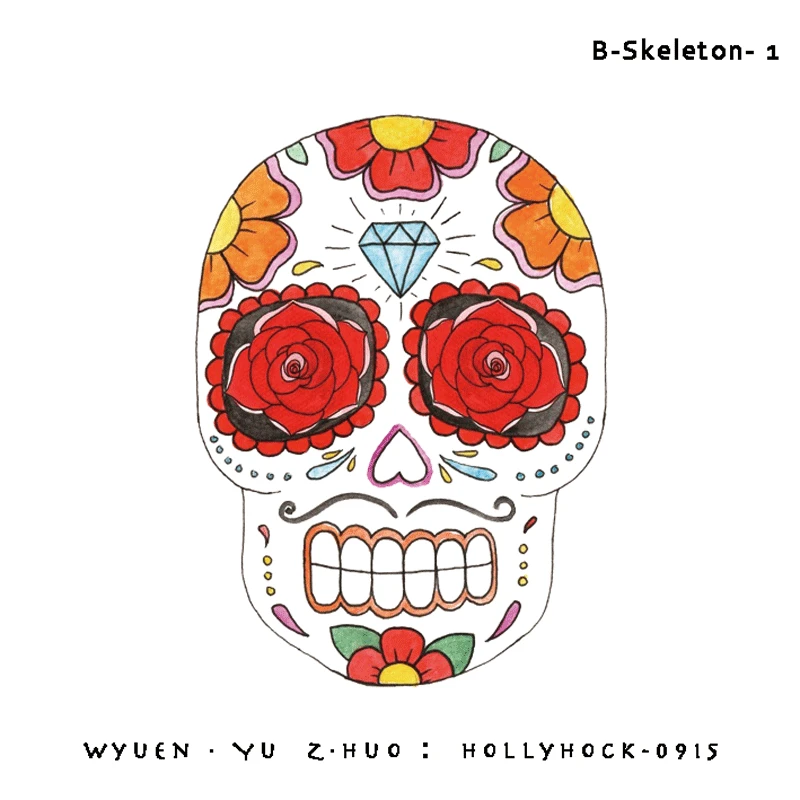 Новые свежие водонепроницаемые временные тату наклейки первобытный стиль