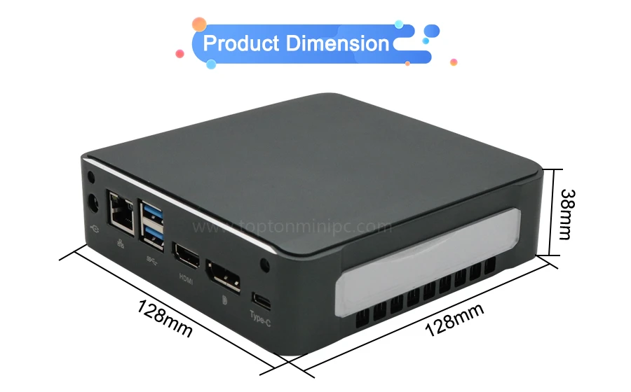 Супер Мини ПК Intel i7-8565U I5-8265U I3-8145U 2* DDR4 M.2 NVMe карман Nuc Портативный компьютер Windows 10 USB-C 4K 60fps HDMI2.0 DP