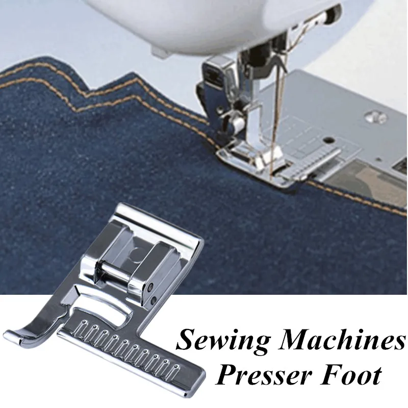 

1 Pcs Professional Multifunction Household Metal With A Ruler Sewing Machine Parts Press Foot