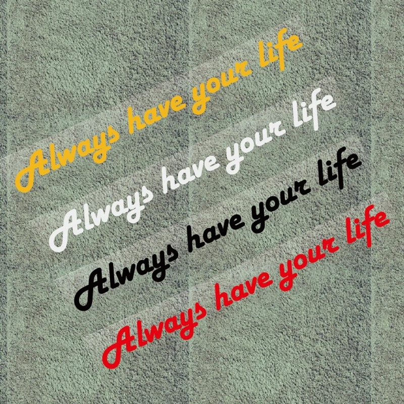 Виниловая наклейка для автомобиля грузовика на окно бампер мотоцикла Прямая