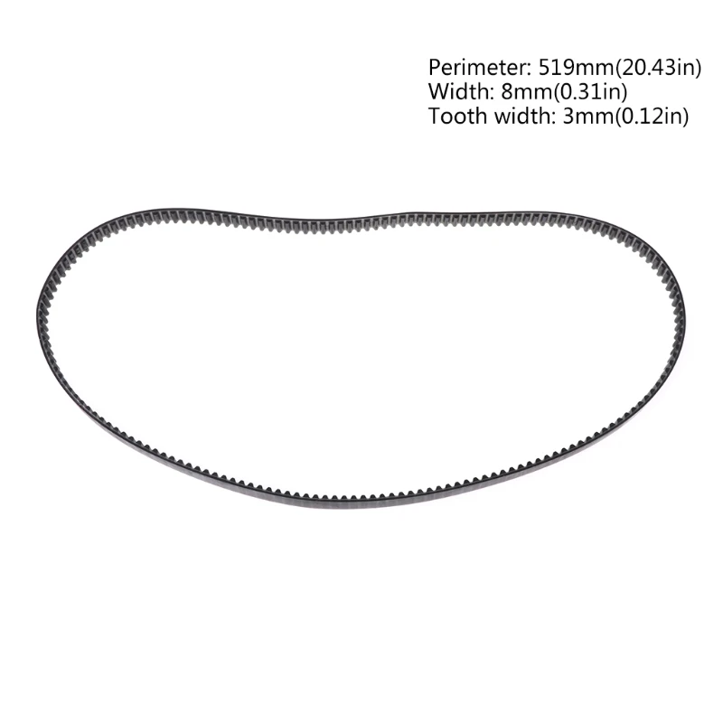 

Automatic Bread Maker Machine Conveyor Belt Band Strap Perimeter 519mm Kitchen