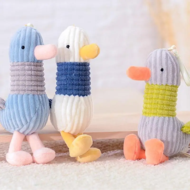 

Net Red Red Duck Plush Toy Doll Ins White Duck Doll Bag Accessories Toy Cute Gift