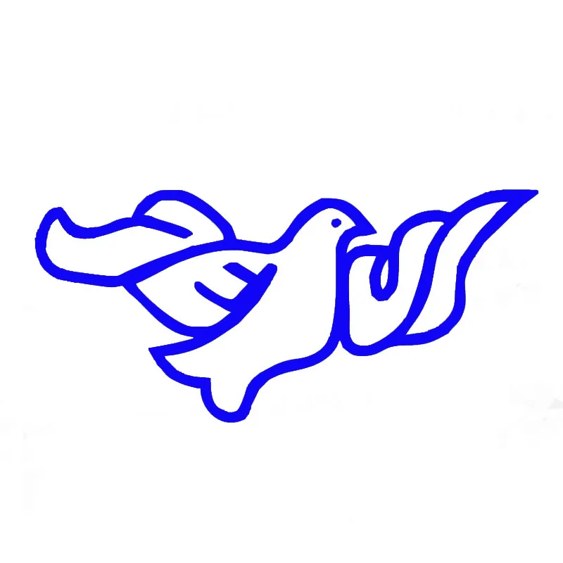 Иисус голубь и оливковая ветка религия для Авто/бампер/окно виниловая наклейка