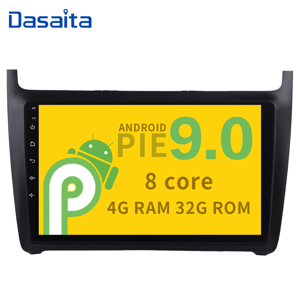 9 &quotHD цифровой сенсорный экран 1080P видео Восьмиядерный Android 0 авто стерео