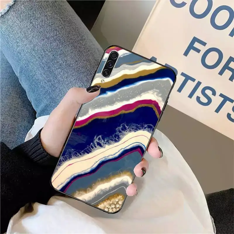 

marble colorful pattern Phone Case For Samsung galaxy A S note 10 7 8 9 20 30 31 40 50 51 70 71 21 s ultra plus
