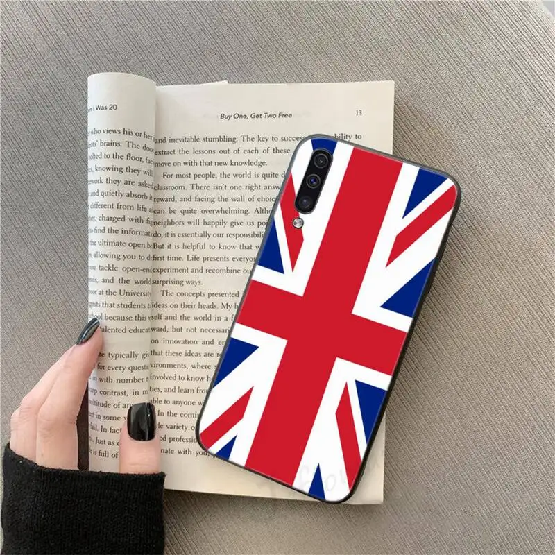 

England British Uk Union Jack Flag Phone Case For Samsung galaxy S 9 10 20 A 10 21 30 31 40 50 51 71 s note 20 j 4 2018 plus