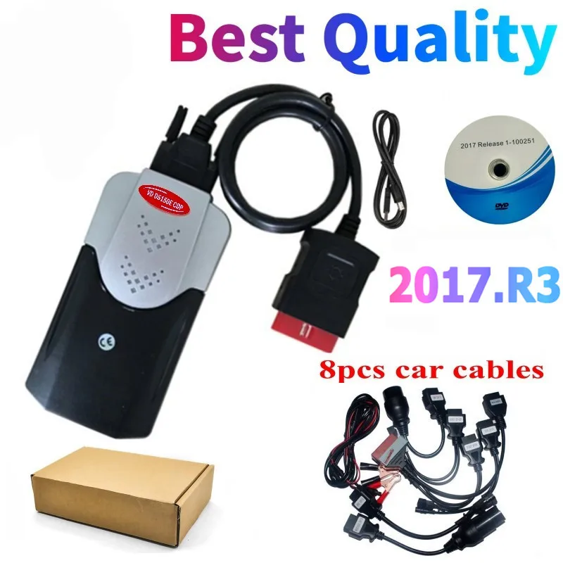 Новинка 2021 диагностический инструмент VCI VD DS150E CDP vd tcs cdp pro plus bluetooth для delicht obd2 с