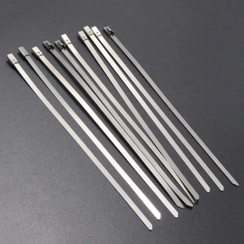 Кабельные стяжки с шариковым замком из нержавеющей стали 100 304 шт. | Обустройство