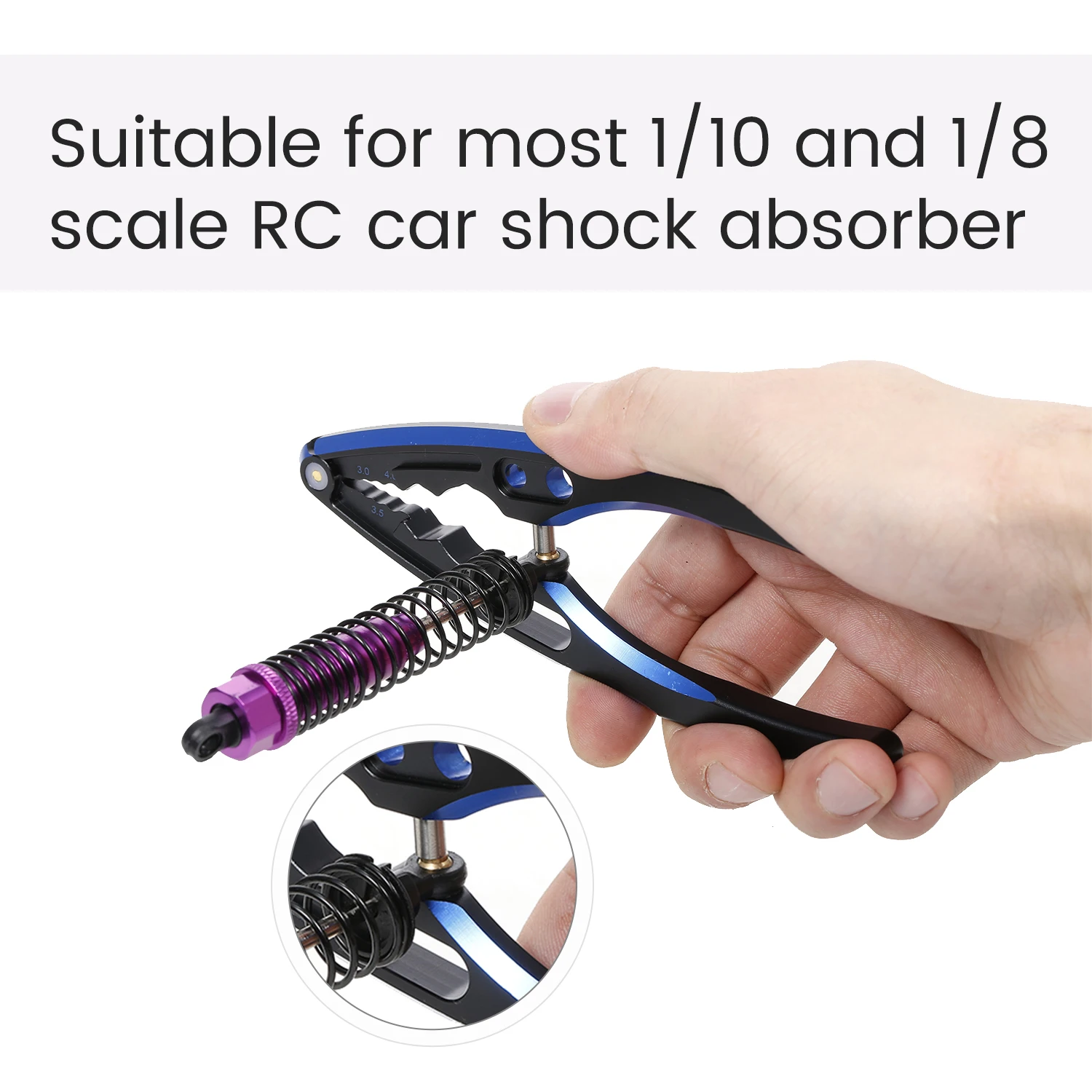 Металлический амортизатор клещи сборка инструмент разборки RC части для 1/10 1/8 Traxxas