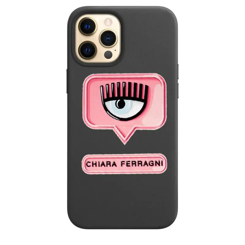 hot ferragnies eyes chiara phone case for iphone 7 8 plus xr se 2020 for iphone 13 12 11 pro x xs max silicone cover free global shipping