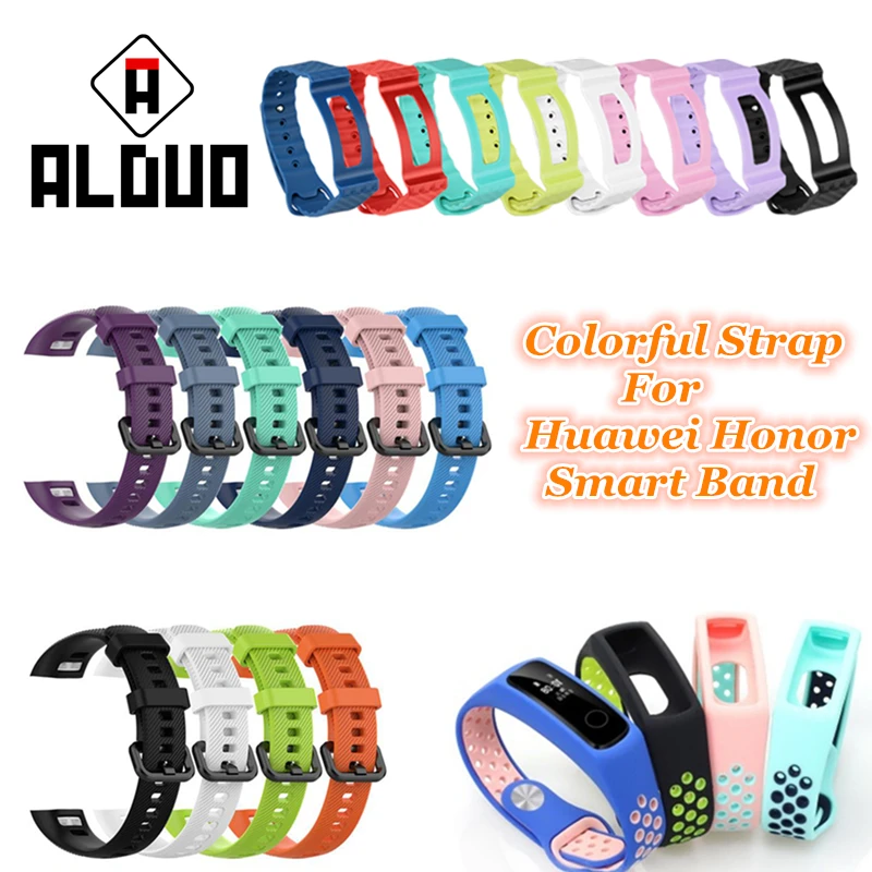 Ремешок на запястье для huawei Honor Band 5/4/3 для huawei группа A2 Smart Watch Sport браслет ремень для huawei Honor Band 5 группа 4