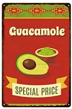 Металлический настенный плакат 20x30 см металлическая картина для декора креветок